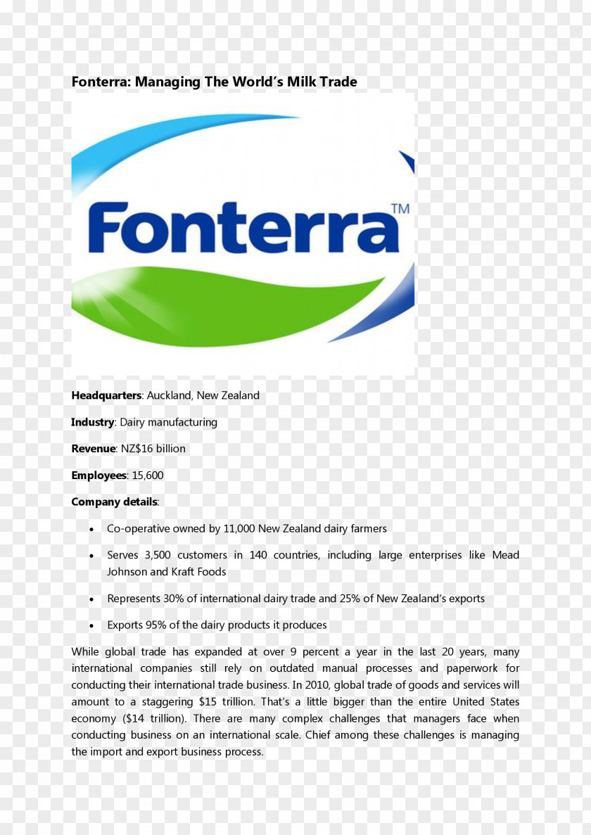 Milk Fonterra Brand New Zealand PNG