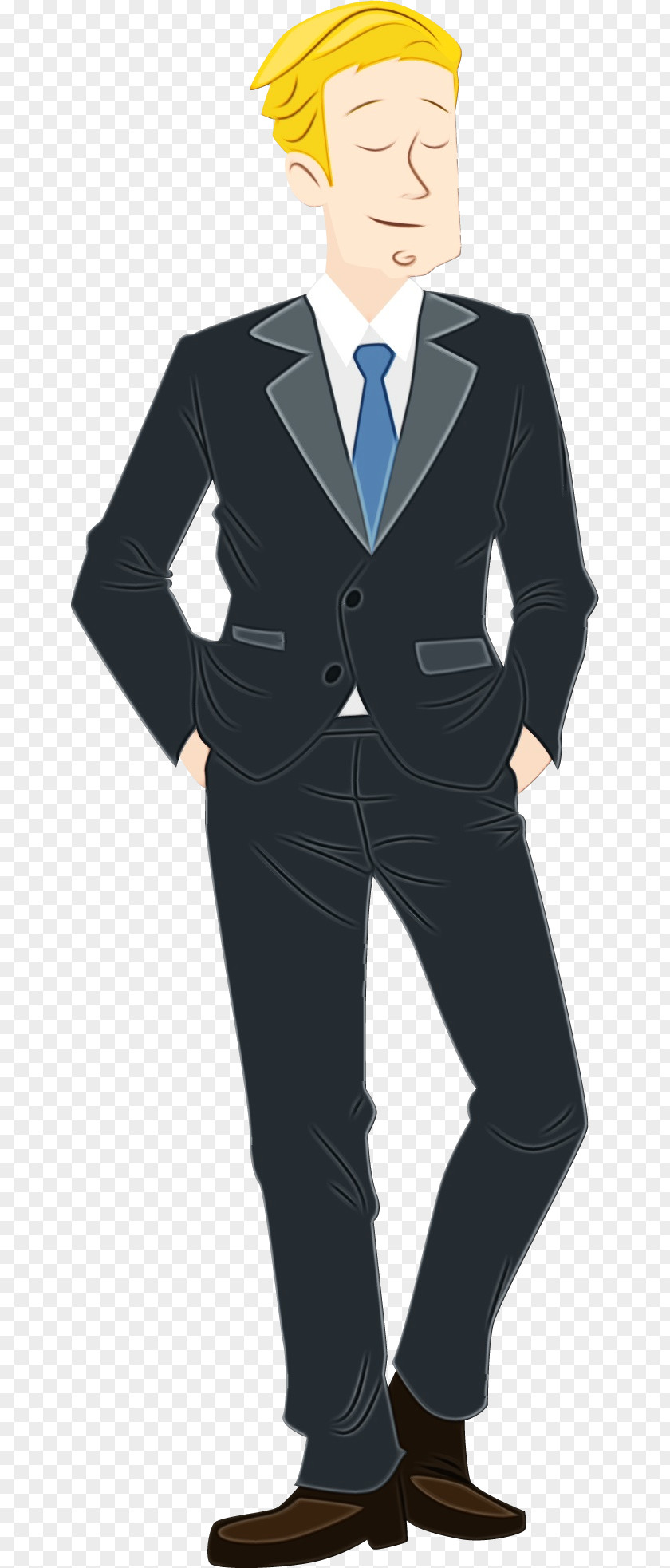 Suit Trousers Man Cartoon PNG