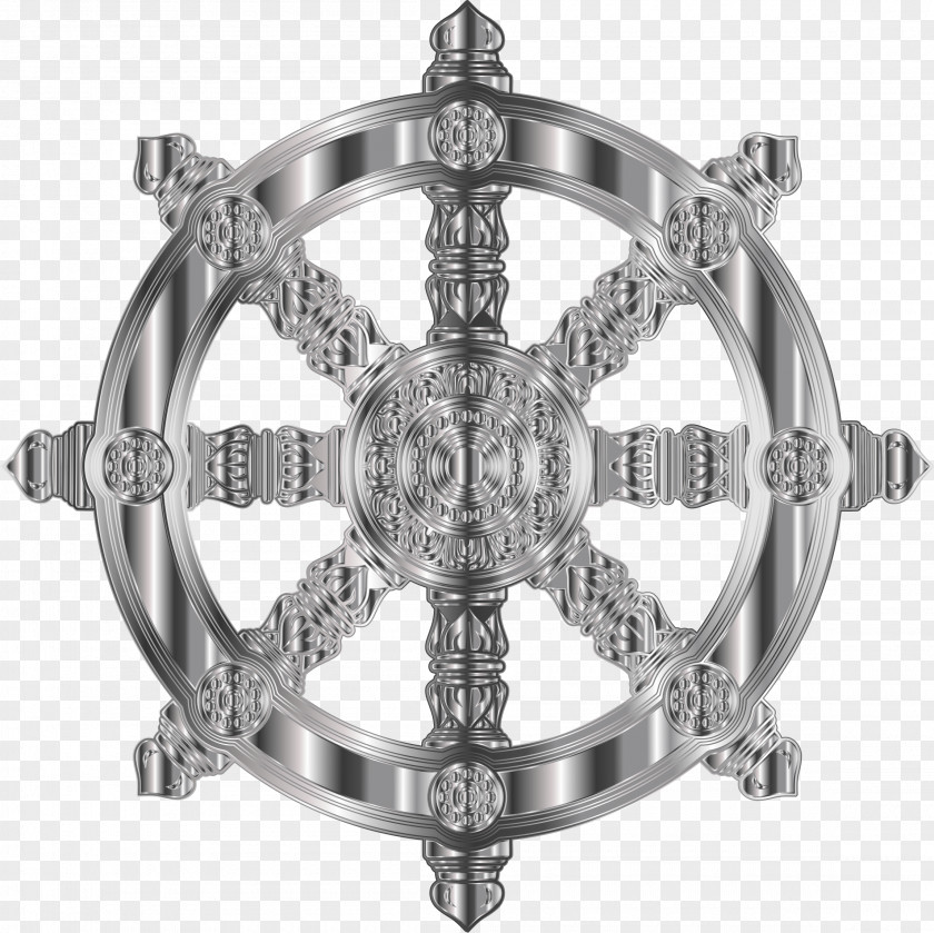 Wheel Of Dharma Dharmachakra Buddhism Clip Art PNG