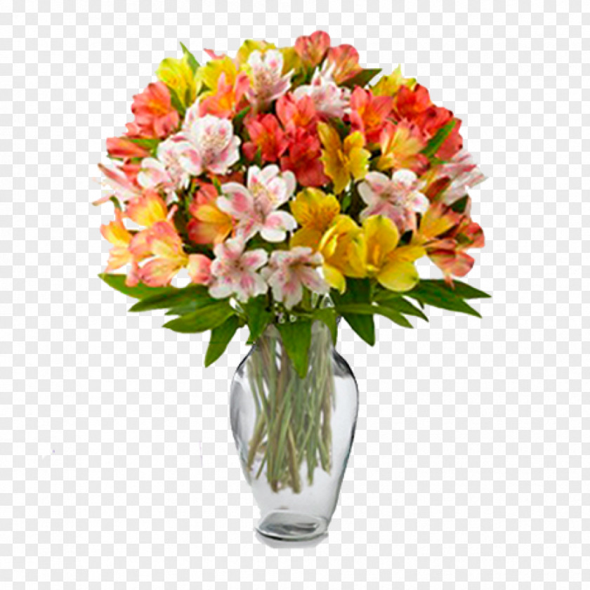 Alstroemeria Graphic Flower Bouquet Lily Of The Incas Floristry PNG