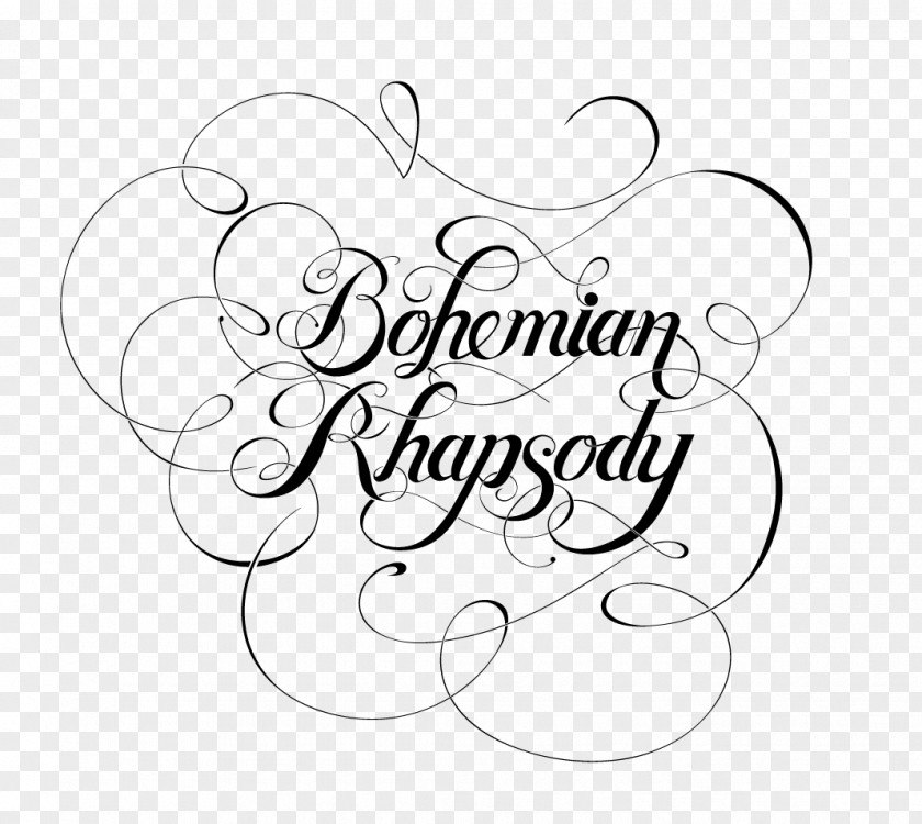 Bohemian Rhapsody Drawing Line Art Clip PNG