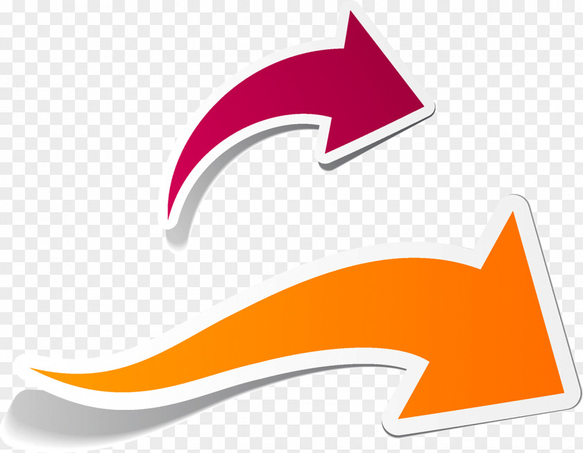 Dynamic Arrow Arah Clip Art PNG