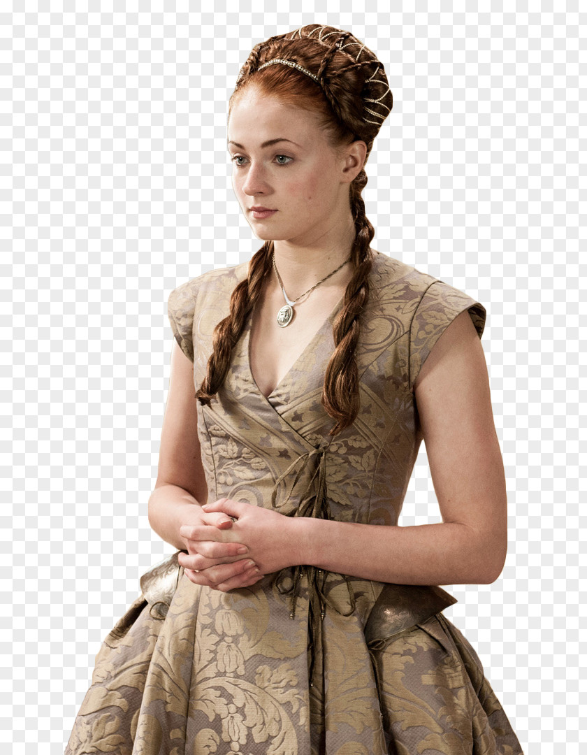 Game Of Thrones Sophia Turner Sansa Stark Arya Robb PNG