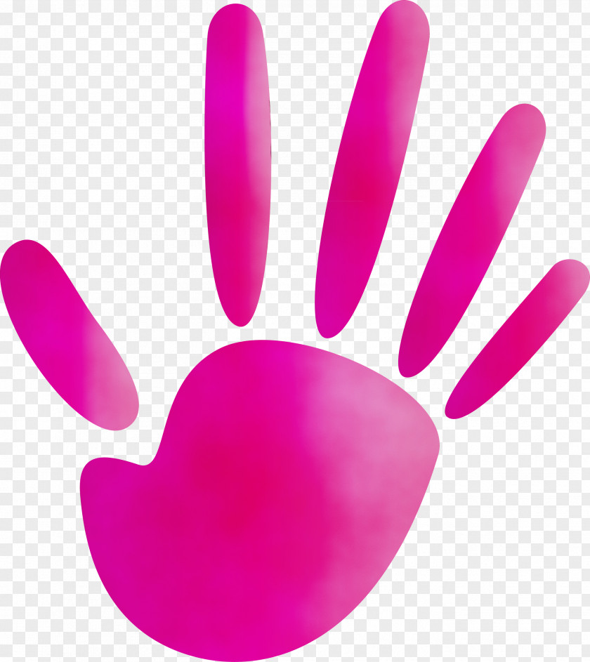 Pink Finger Magenta Hand Material Property PNG