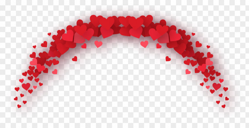 520 Romantic Red Heart Valentine's Day Romance PNG