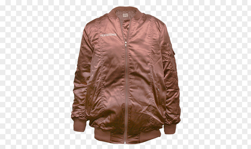 Bomber Jacket Leather PNG
