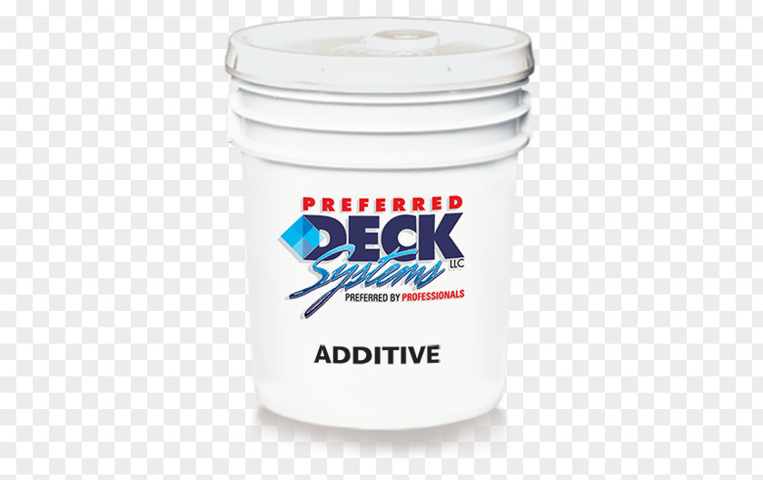 Clear 5 Gallon Bucket Lubricant Product Deck PNG
