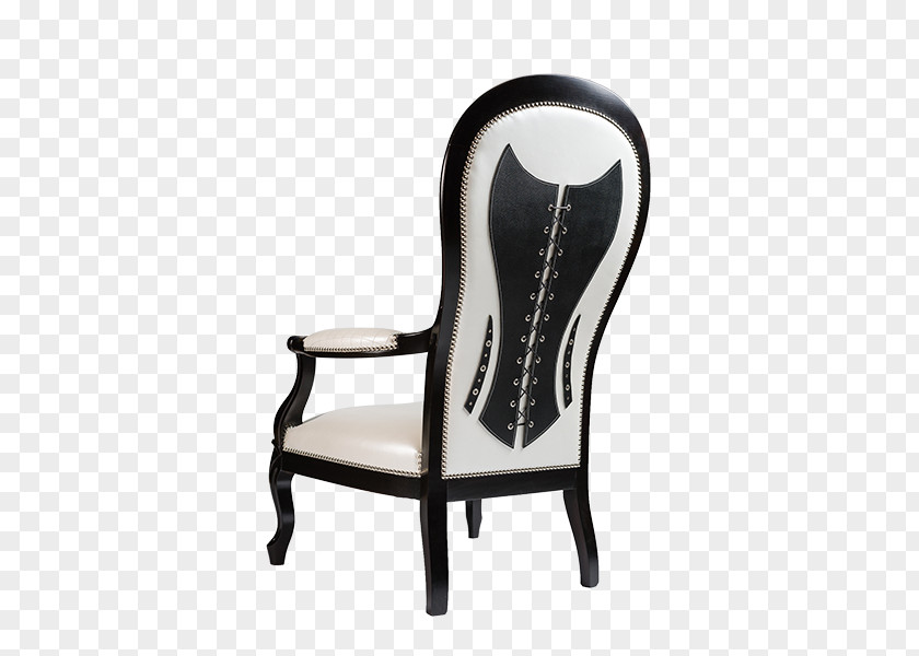 French Cancan Chair Black M PNG