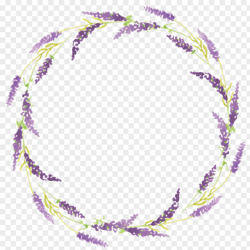 Lavender Circular Ring Frame Circle Clip Art PNG
