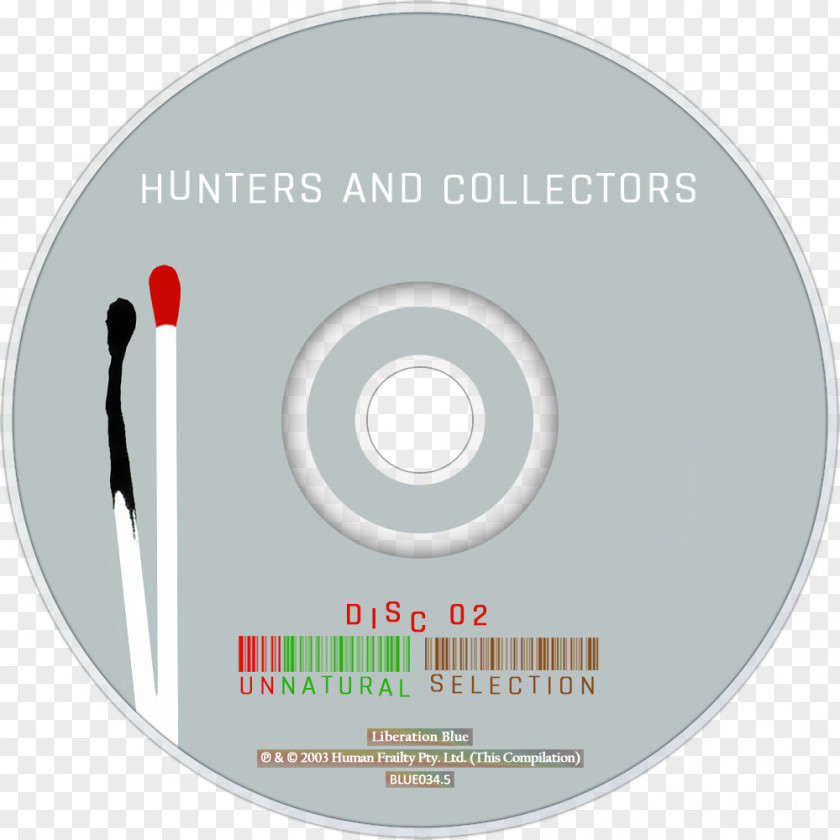 Natural Selection Compact Disc Under One Roof Hunters & Collectors Album PNG