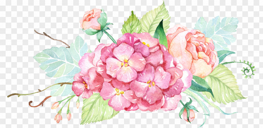 Painting Watercolor Clip Art Watercolor: Flowers PNG