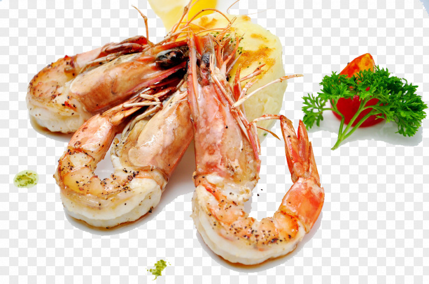 Three Lobster European Cuisine Sauce Gastronomy PNG