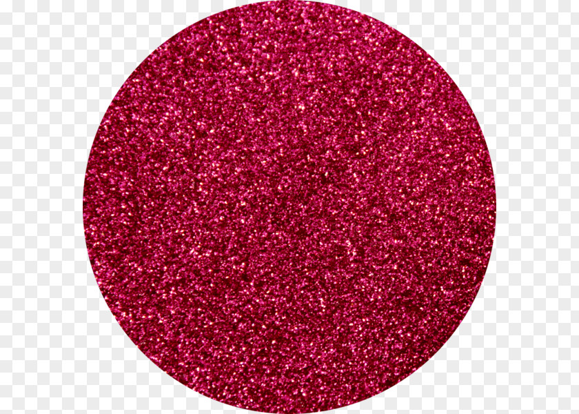 Burgundy Glitter Circle PNG