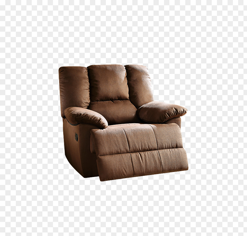 Chocolate Material Recliner Furniture Glider Couch Table PNG