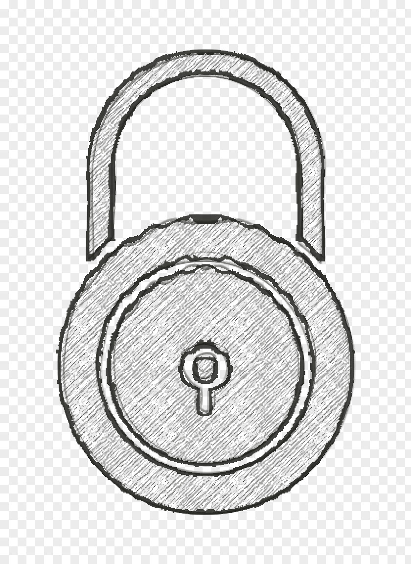 Cyber Icon Lock PNG