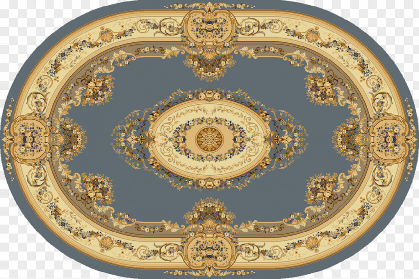 Gold 01504 Oval Brass PNG