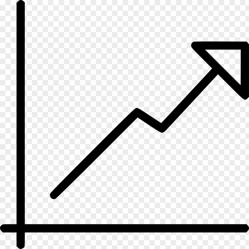 Increase Icon Chart Diagram Data Analytics PNG
