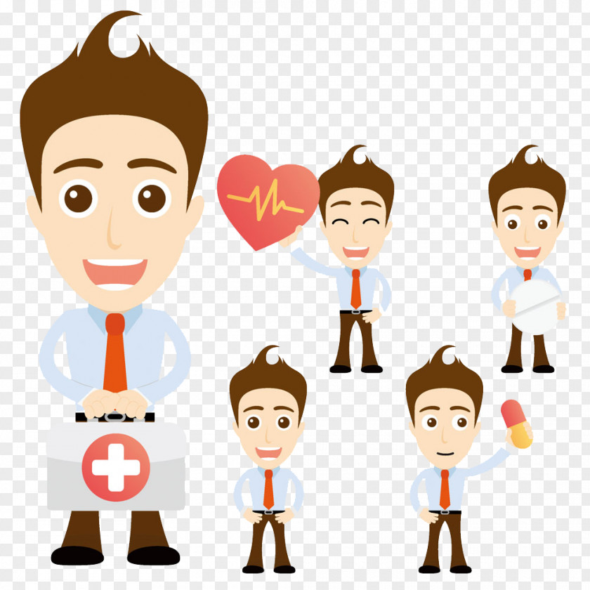 Mention First Aid Kit Doctor Buckle Creative HD Free Cartoon Royalty-free Stock Illustration PNG