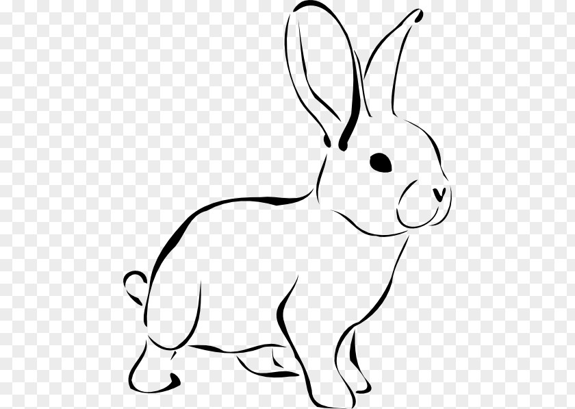 Rabbit Cliparts White Easter Bunny Hare Clip Art PNG