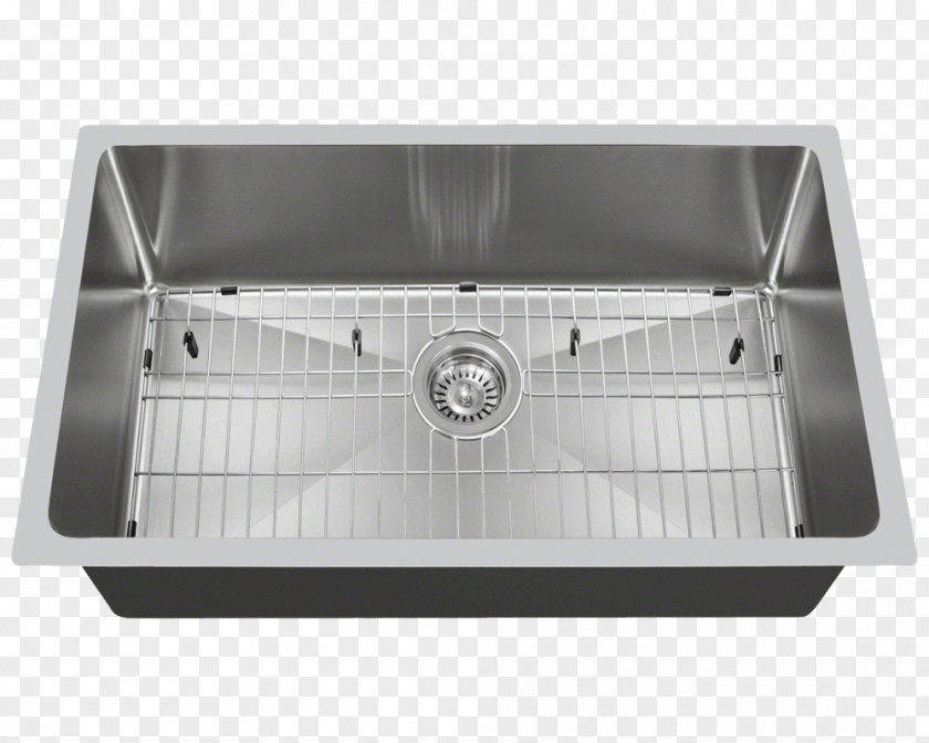 Sink Kitchen MR Direct Stainless Steel Tap PNG