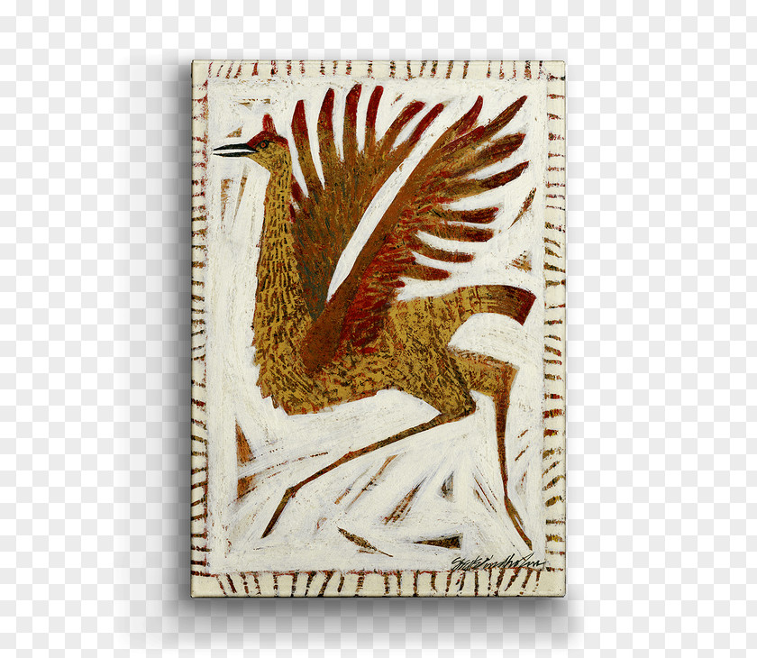Wooden Plaque Material Rooster PNG