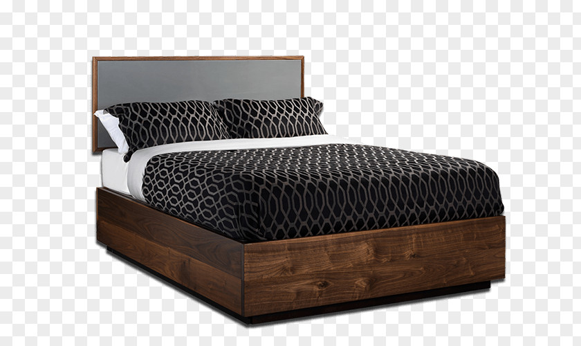 Bed Top View Bedside Tables Foot Rests Frame PNG