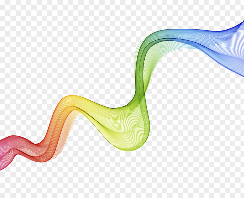 Color Ribbon Vector Material Curve Euclidean Line Wave PNG