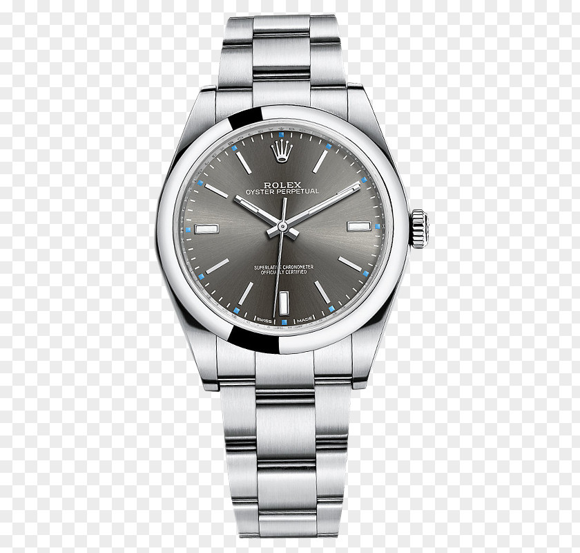 Gray Rolex Watch Male Table Datejust Automatic Oyster PNG