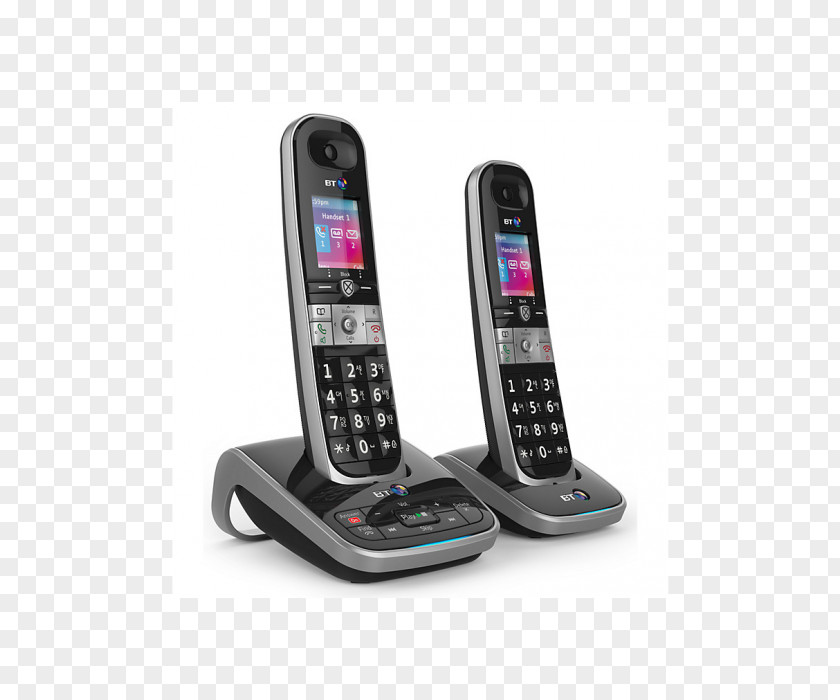 Answering Machine Cordless Telephone Machines BT 8610 Call Blocking PNG