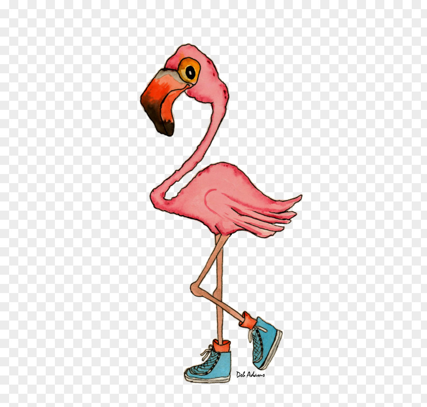 Cartoon Flamingo Clip Art PNG