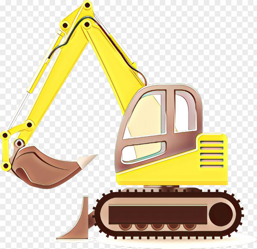 Vehicle Construction Equipment Caterpillar Cartoon PNG
