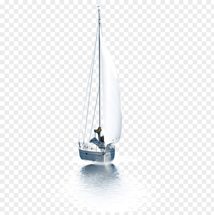 With Ship Sail Caravel Water PNG