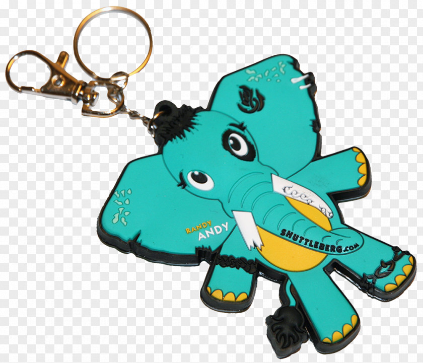 Andy Key Chains Turquoise PNG