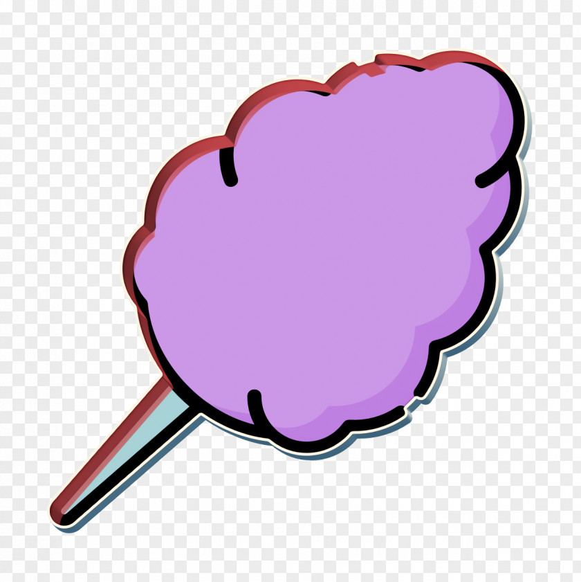 Cotton Candy Icon Desserts And Candies Food Restaurant PNG