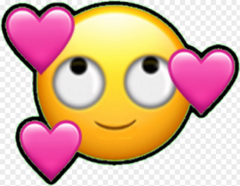 Effects Clipart Emoji Emoticon Falling In Love Smiley PNG