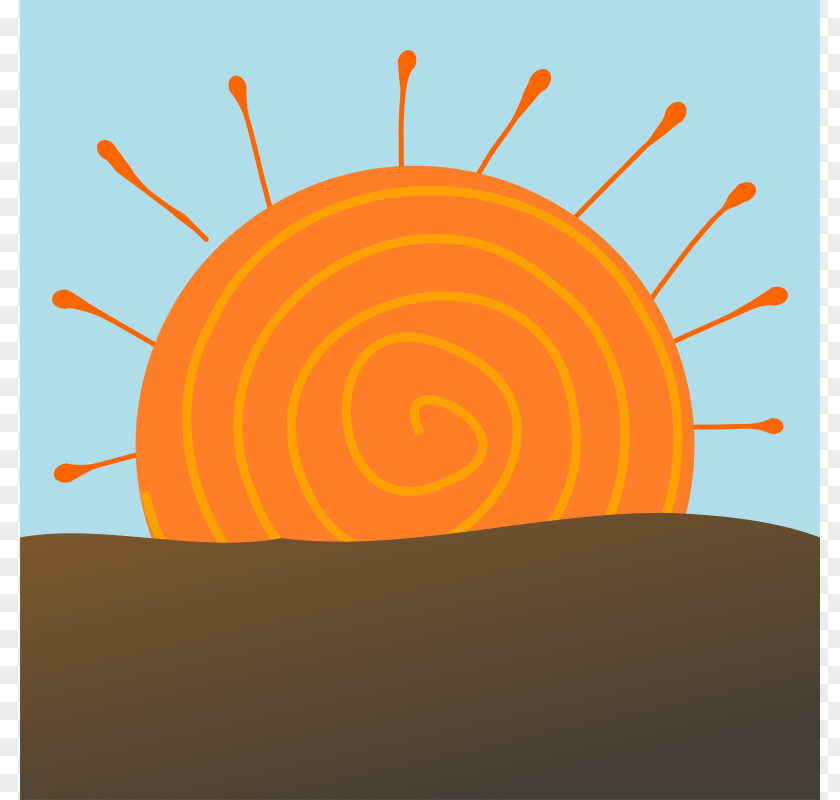 Rising Cliparts Sunrise Animation Clip Art PNG