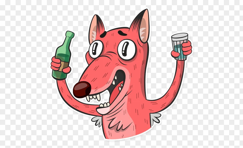 Telegram Sticker Fox Emoji Clip Art PNG