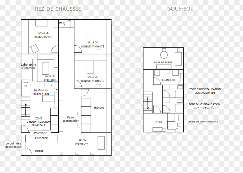 Clinique Floor Plan Architecture Pattern PNG