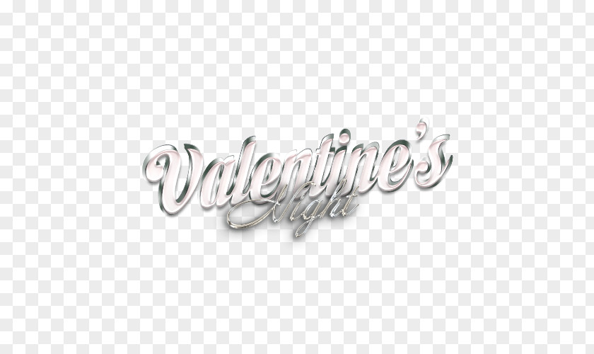Creative Valentine's Day Logo Brand Body Piercing Jewellery Font PNG