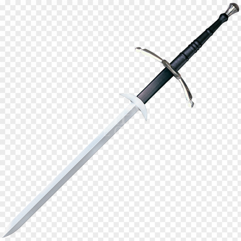 Double Edged Sword Classification Of Swords Cold Steel Half-sword Longsword PNG