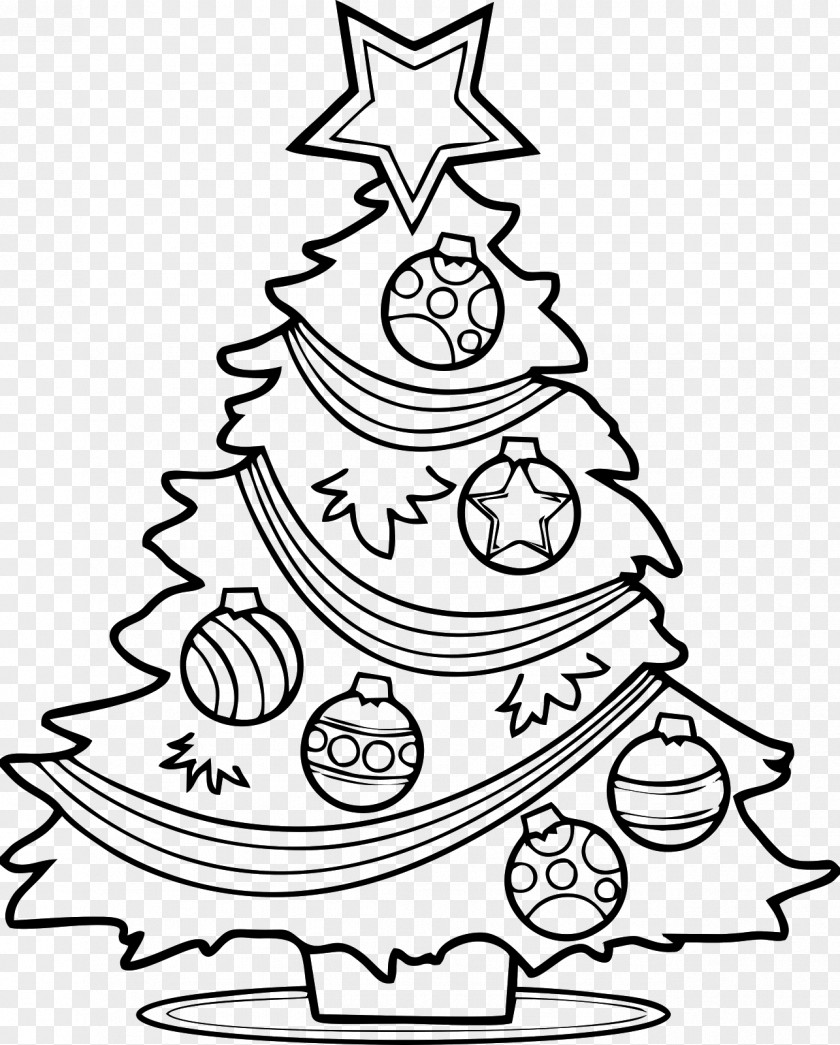 Drawing Christmas Tree Santa Claus Clip Art PNG