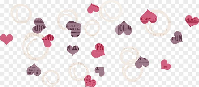 Floating Purple Heart Clip Art PNG