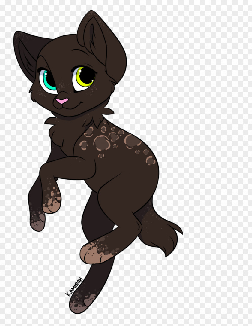 Kitten Black Cat Whiskers Horse PNG