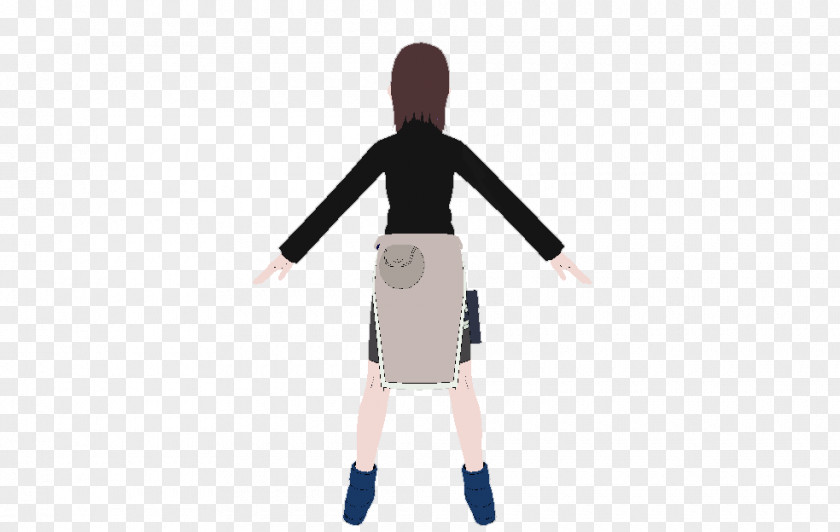 Line Finger Shoulder Animated Cartoon PNG