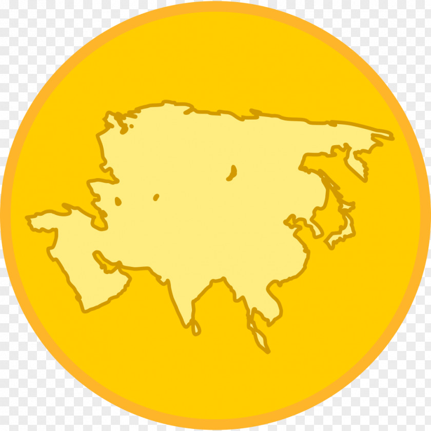Medal Chaparral China Biome Map Gold PNG
