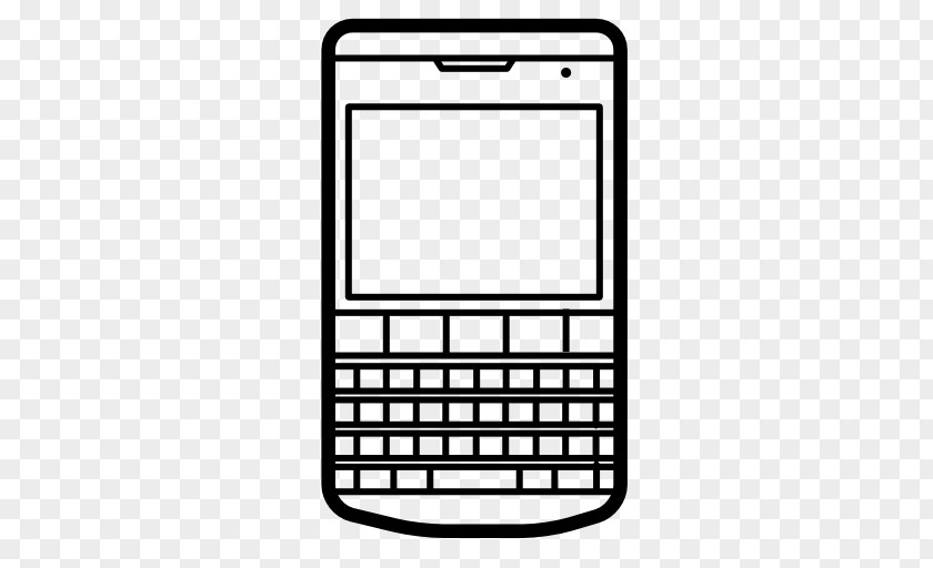 Mobile Phone Icon BlackBerry Telephone IPhone PNG
