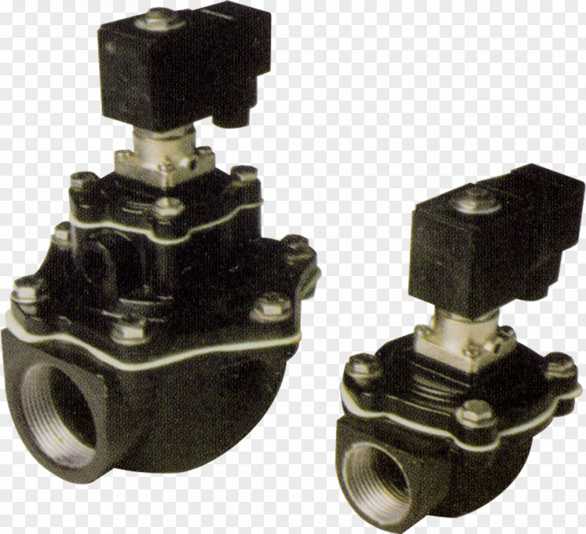 Solenoid Valve Pneumatic Actuator Pilot PNG