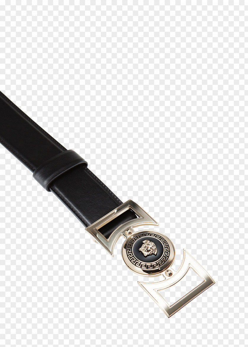 Gold Belt Watch Strap Buckle Product Design PNG