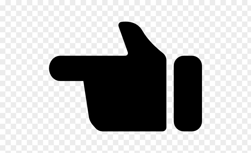 Hand Pointing Symbol Index Finger Arrow PNG