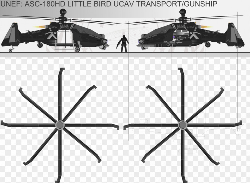 Helicopter Rotor Line Point Angle PNG